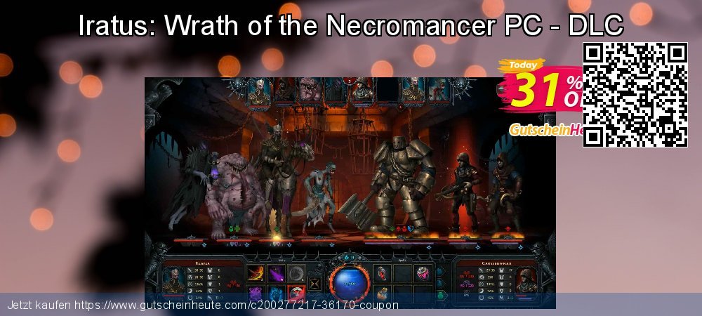 Iratus: Wrath of the Necromancer PC - DLC geniale Ausverkauf Bildschirmfoto