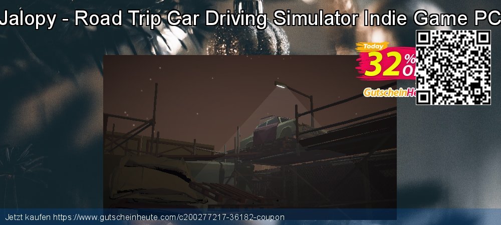 Jalopy - Road Trip Car Driving Simulator Indie Game PC unglaublich Nachlass Bildschirmfoto