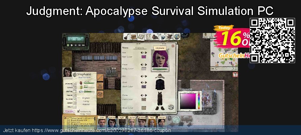 Judgment: Apocalypse Survival Simulation PC atemberaubend Verkaufsförderung Bildschirmfoto