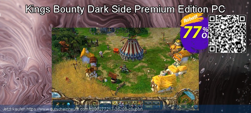 Kings Bounty Dark Side Premium Edition PC ausschließlich Förderung Bildschirmfoto