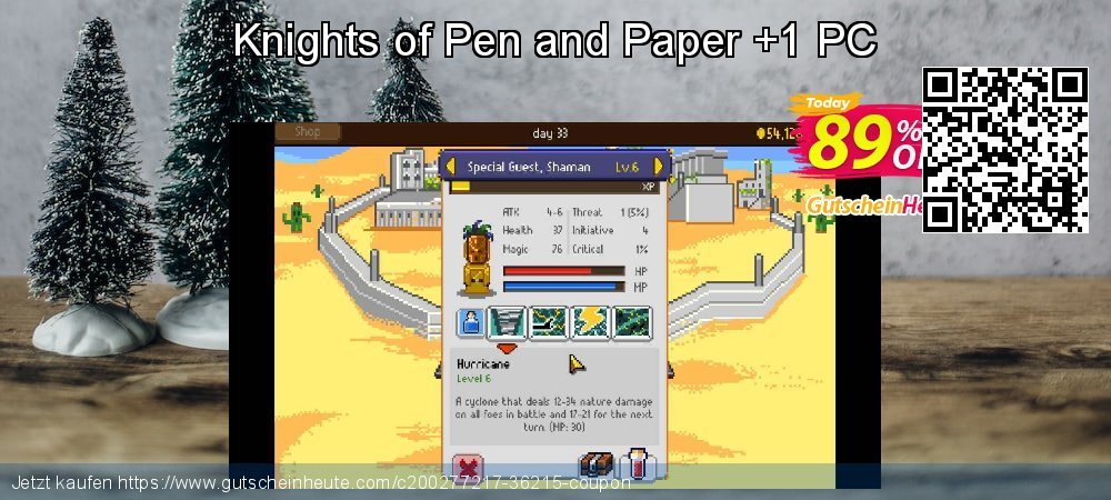 Knights of Pen and Paper +1 PC großartig Promotionsangebot Bildschirmfoto