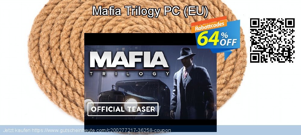Mafia Trilogy PC - EU  beeindruckend Preisnachlass Bildschirmfoto
