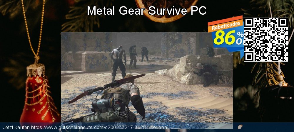 Metal Gear Survive PC wunderschön Preisnachlässe Bildschirmfoto