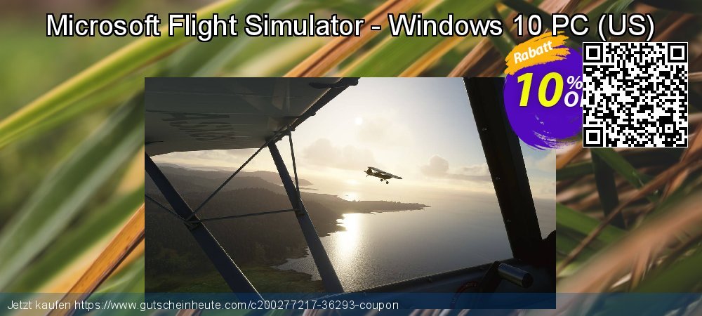 Microsoft Flight Simulator - Windows 10 PC - US  umwerfenden Förderung Bildschirmfoto