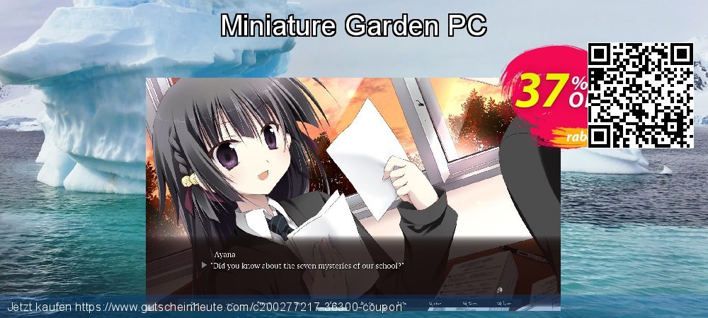 Miniature Garden PC uneingeschränkt Promotionsangebot Bildschirmfoto