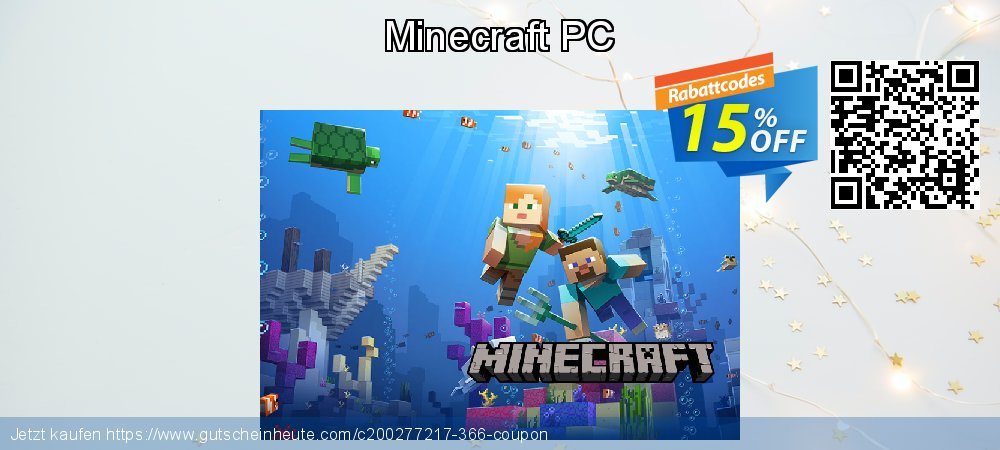 Minecraft PC großartig Ausverkauf Bildschirmfoto