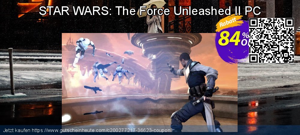 STAR WARS: The Force Unleashed II PC verblüffend Promotionsangebot Bildschirmfoto
