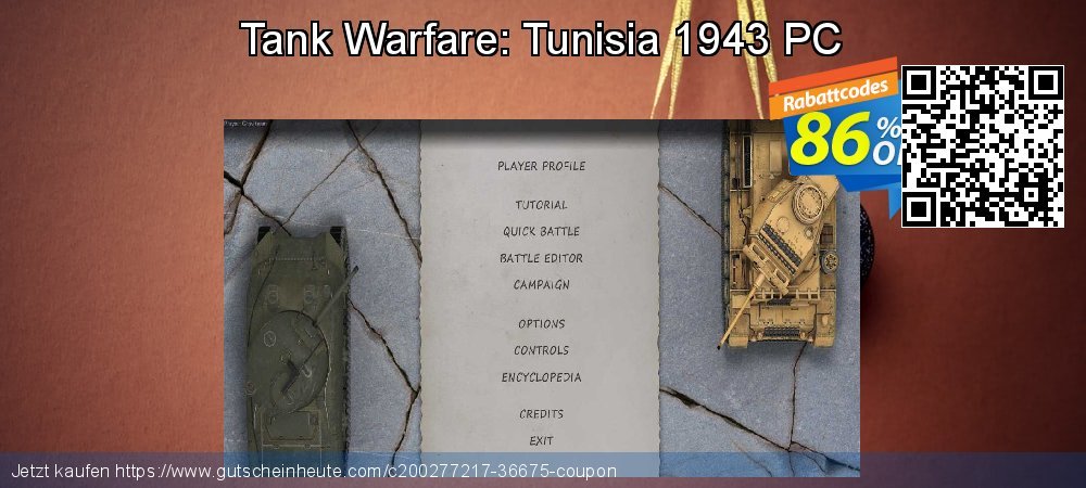 Tank Warfare: Tunisia 1943 PC besten Nachlass Bildschirmfoto