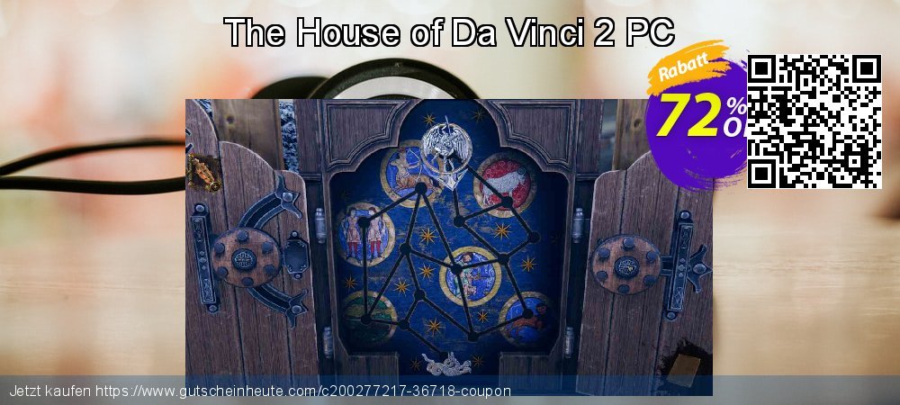The House of Da Vinci 2 PC überraschend Förderung Bildschirmfoto