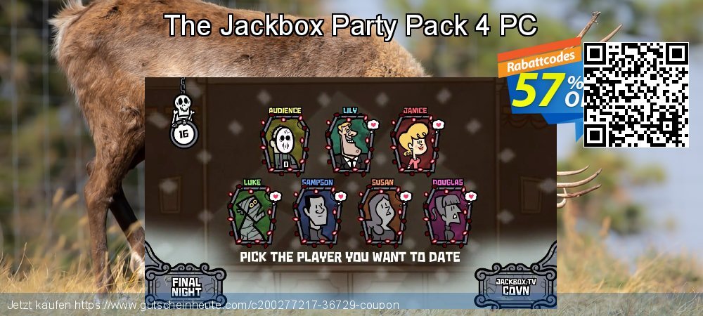 The Jackbox Party Pack 4 PC aufregende Disagio Bildschirmfoto