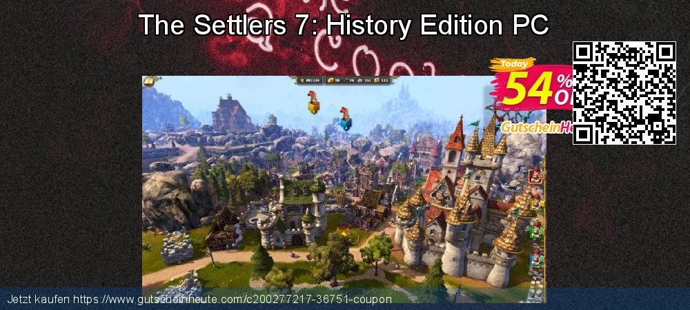 The Settlers 7: History Edition PC verwunderlich Preisnachlass Bildschirmfoto