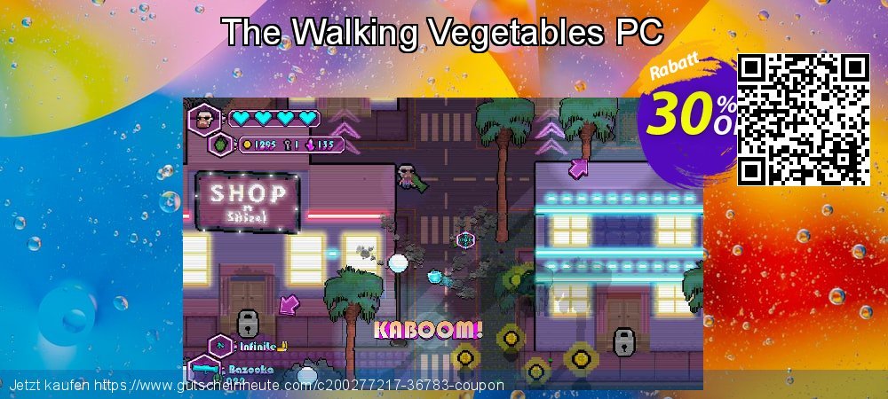 The Walking Vegetables PC toll Außendienst-Promotions Bildschirmfoto