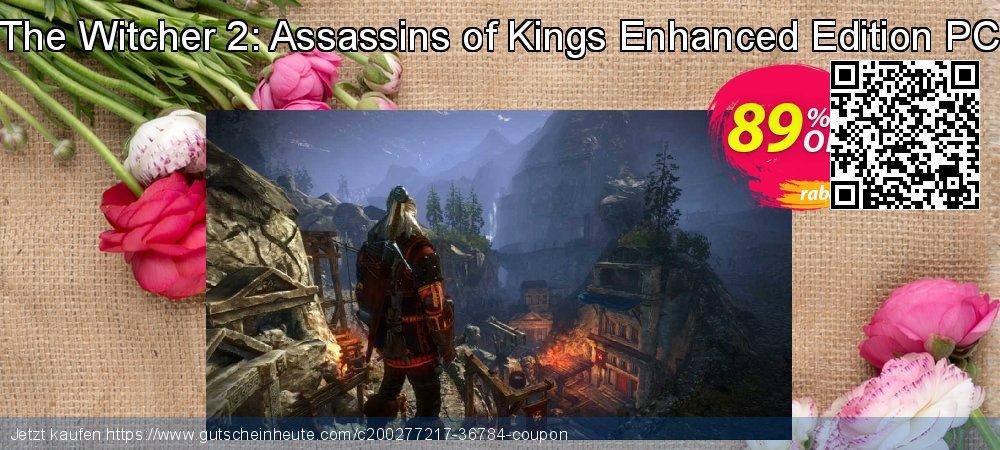 The Witcher 2: Assassins of Kings Enhanced Edition PC Exzellent Preisreduzierung Bildschirmfoto