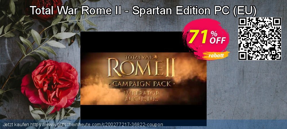 Total War Rome II - Spartan Edition PC - EU  aufregende Sale Aktionen Bildschirmfoto