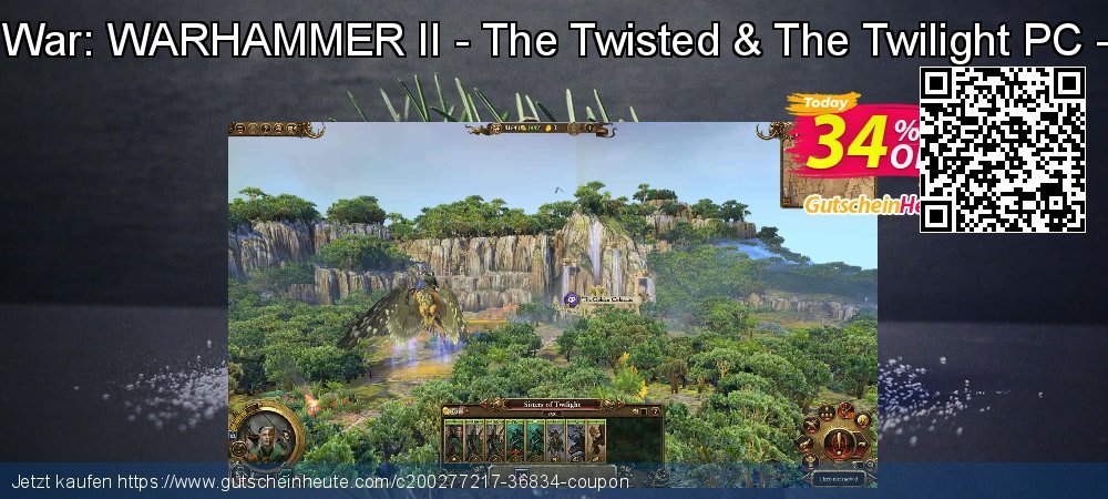 Total War: WARHAMMER II - The Twisted & The Twilight PC - DLC fantastisch Außendienst-Promotions Bildschirmfoto