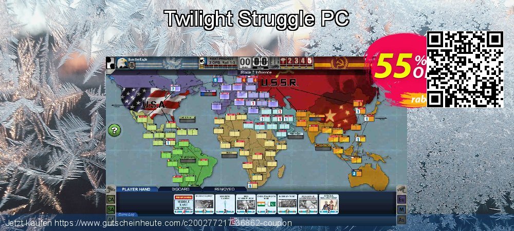 Twilight Struggle PC Sonderangebote Nachlass Bildschirmfoto