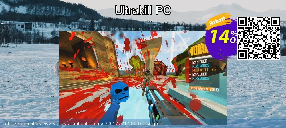 Ultrakill PC verblüffend Förderung Bildschirmfoto