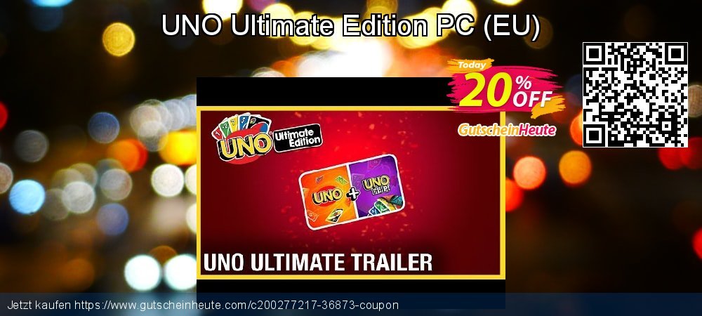 UNO Ultimate Edition PC - EU  überraschend Sale Aktionen Bildschirmfoto