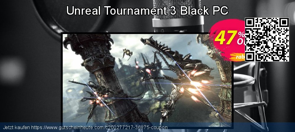 Unreal Tournament 3 Black PC verwunderlich Ermäßigungen Bildschirmfoto
