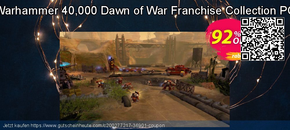 Warhammer 40,000 Dawn of War Franchise Collection PC wunderschön Ausverkauf Bildschirmfoto