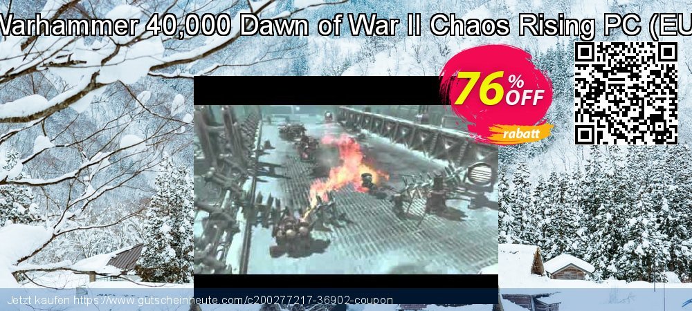 Warhammer 40,000 Dawn of War II Chaos Rising PC - EU  verblüffend Außendienst-Promotions Bildschirmfoto