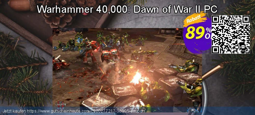 Warhammer 40,000: Dawn of War II PC formidable Förderung Bildschirmfoto