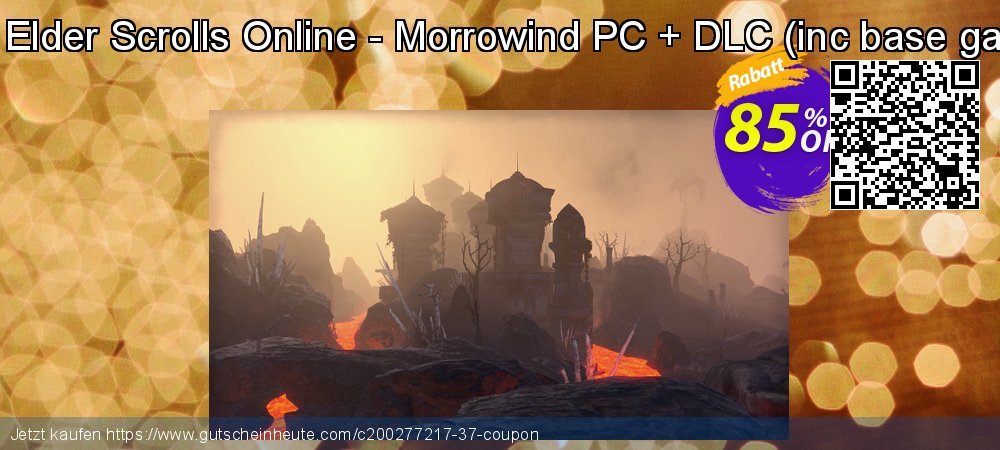 The Elder Scrolls Online - Morrowind PC + DLC - inc base game  großartig Rabatt Bildschirmfoto