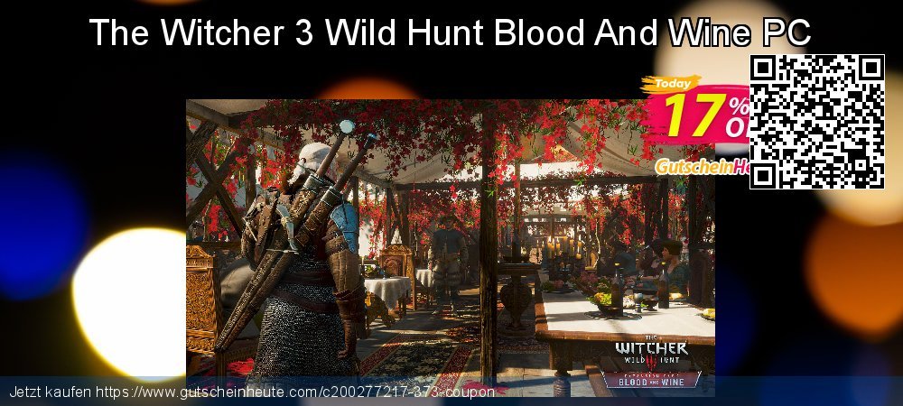 The Witcher 3 Wild Hunt Blood And Wine PC überraschend Rabatt Bildschirmfoto