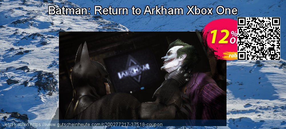 Batman: Return to Arkham Xbox One wunderbar Beförderung Bildschirmfoto