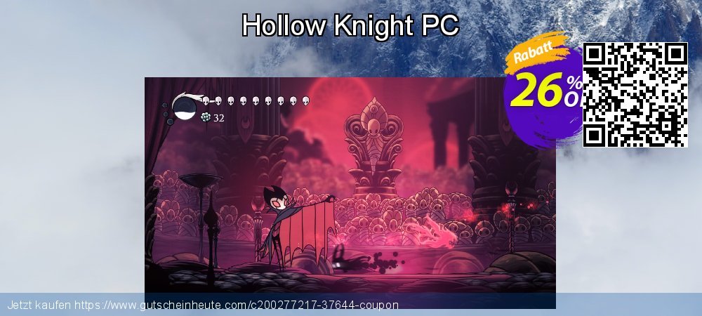 Hollow Knight PC super Nachlass Bildschirmfoto