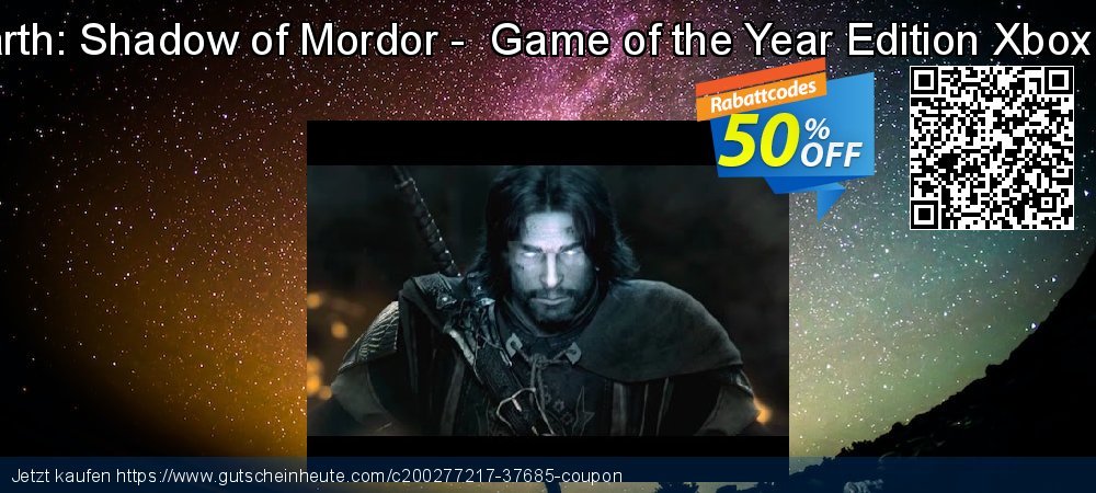 Middle-Earth: Shadow of Mordor -  Game of the Year Edition Xbox One - UK  faszinierende Preisreduzierung Bildschirmfoto
