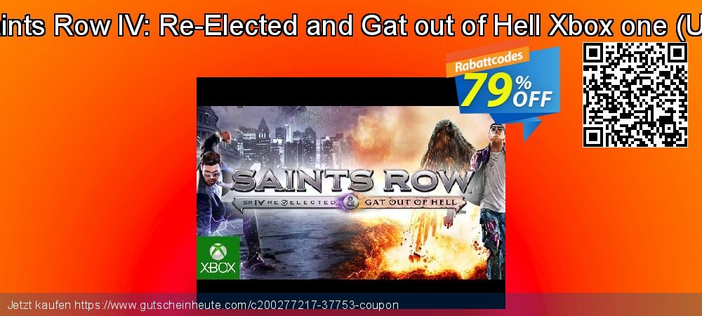 Saints Row IV: Re-Elected and Gat out of Hell Xbox one - UK  genial Preisreduzierung Bildschirmfoto