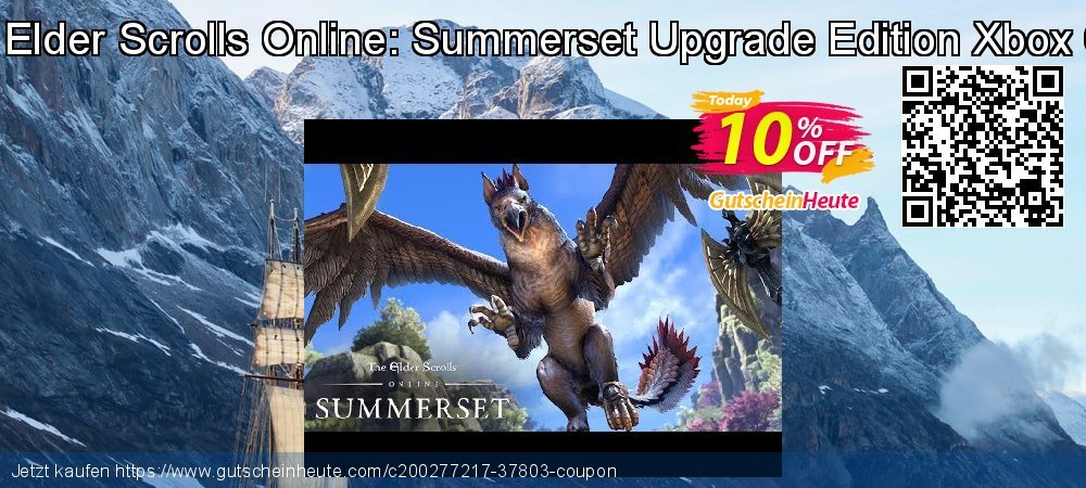 The Elder Scrolls Online: Summerset Upgrade Edition Xbox One überraschend Außendienst-Promotions Bildschirmfoto