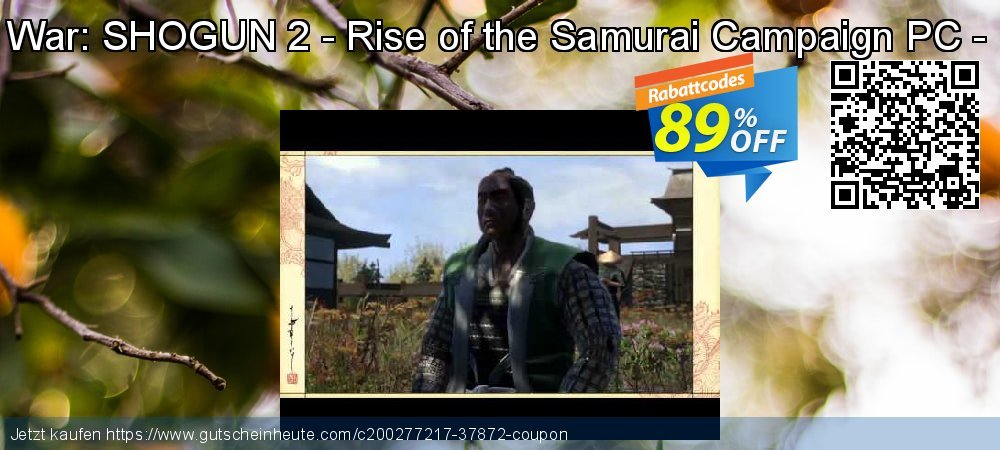 Total War: SHOGUN 2 - Rise of the Samurai Campaign PC -  DLC aufregenden Preisreduzierung Bildschirmfoto