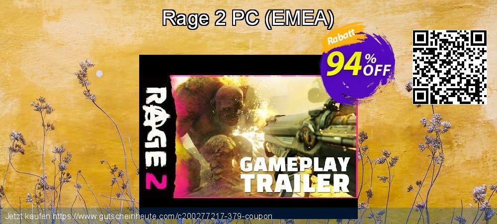Rage 2 PC - EMEA  faszinierende Diskont Bildschirmfoto
