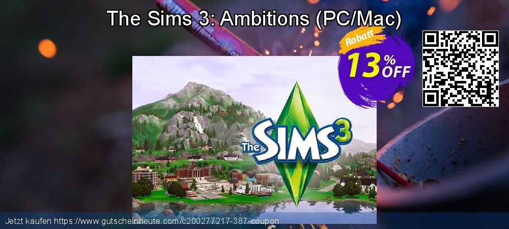 The Sims 3: Ambitions - PC/Mac  klasse Förderung Bildschirmfoto