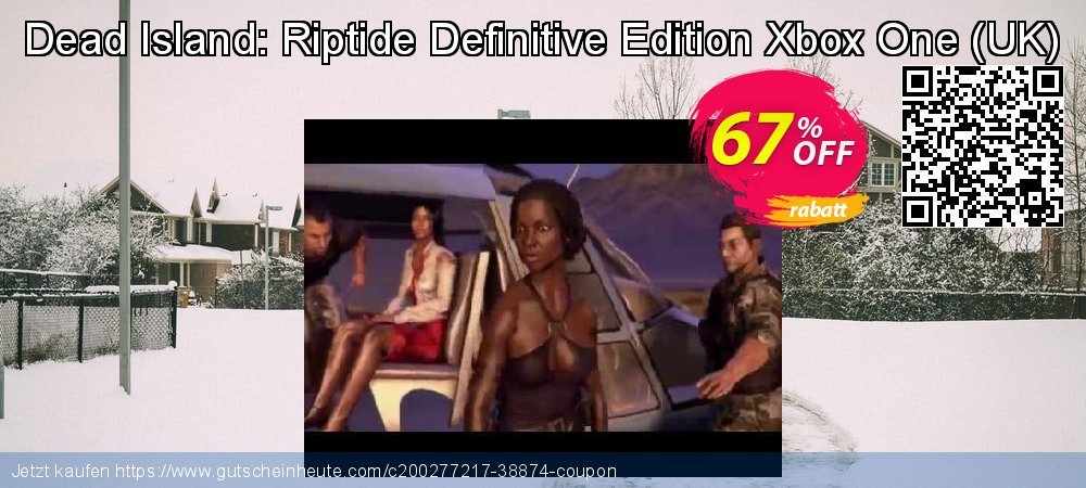 Dead Island: Riptide Definitive Edition Xbox One - UK  ausschließlich Außendienst-Promotions Bildschirmfoto