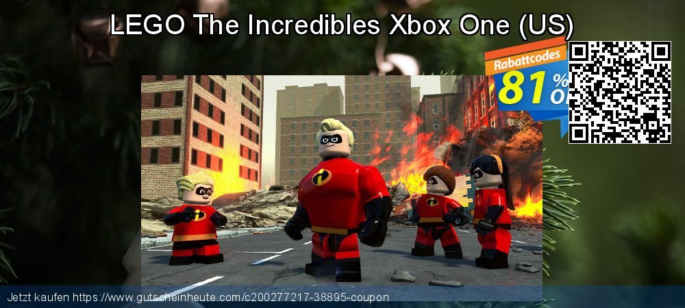 LEGO The Incredibles Xbox One - US  aufregenden Beförderung Bildschirmfoto