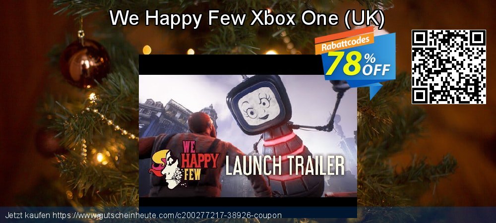 We Happy Few Xbox One - UK  aufregenden Preisreduzierung Bildschirmfoto