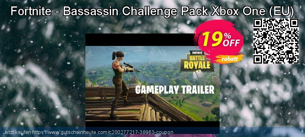 Fortnite - Bassassin Challenge Pack Xbox One - EU  spitze Beförderung Bildschirmfoto