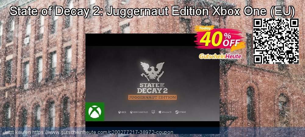 State of Decay 2: Juggernaut Edition Xbox One - EU  unglaublich Ermäßigung Bildschirmfoto