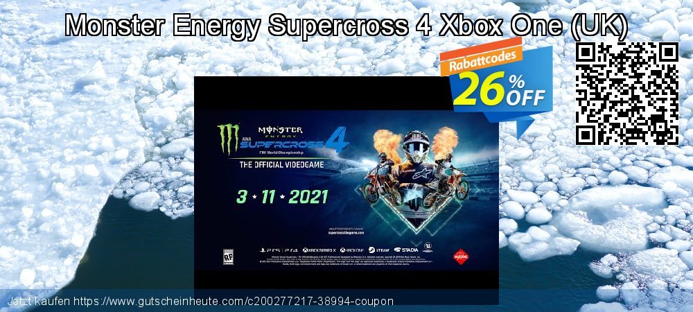 Monster Energy Supercross 4 Xbox One - UK  spitze Preisreduzierung Bildschirmfoto