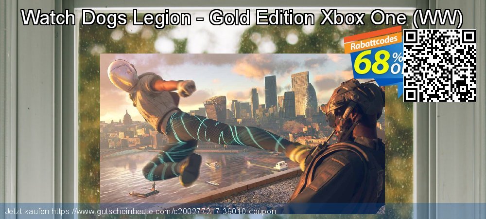 Watch Dogs Legion - Gold Edition Xbox One - WW  verblüffend Außendienst-Promotions Bildschirmfoto