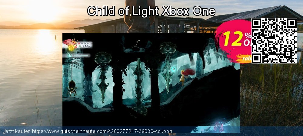 Child of Light Xbox One ausschließenden Förderung Bildschirmfoto