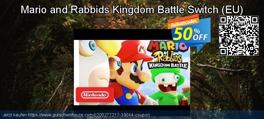 Mario and Rabbids Kingdom Battle Switch - EU  formidable Außendienst-Promotions Bildschirmfoto