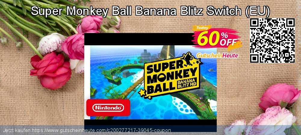 Super Monkey Ball Banana Blitz Switch - EU  verwunderlich Preisreduzierung Bildschirmfoto