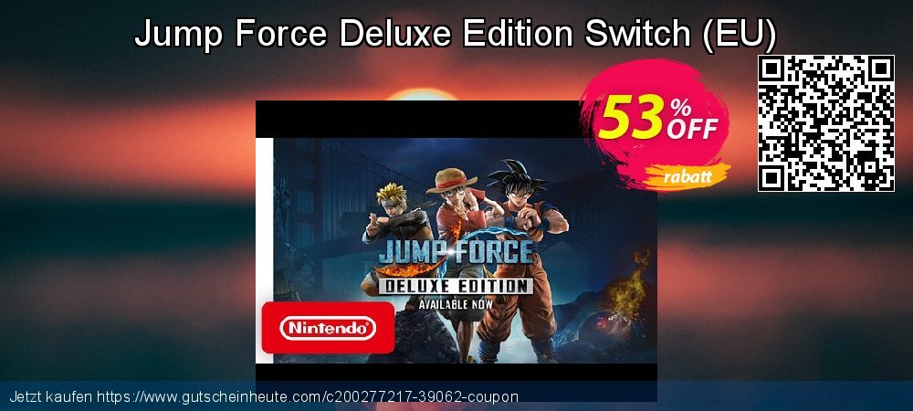 Jump Force Deluxe Edition Switch - EU  besten Preisreduzierung Bildschirmfoto