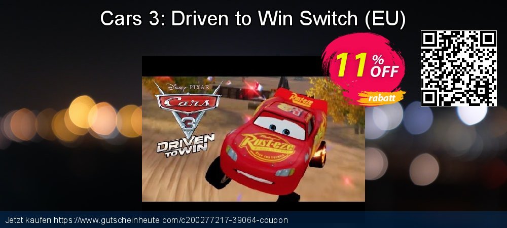 Cars 3: Driven to Win Switch - EU  erstaunlich Förderung Bildschirmfoto