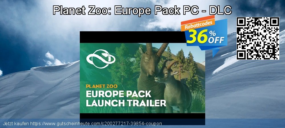 Planet Zoo: Europe Pack PC - DLC beeindruckend Nachlass Bildschirmfoto