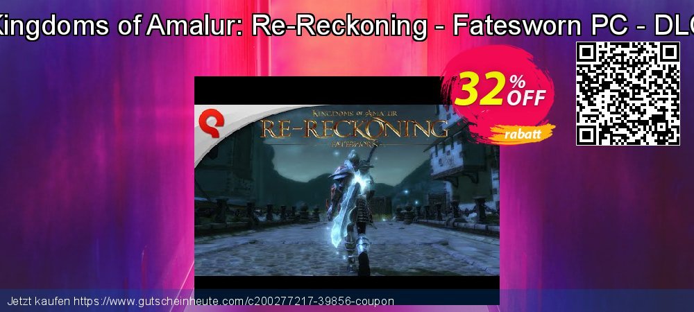 Kingdoms of Amalur: Re-Reckoning - Fatesworn PC - DLC aufregenden Ermäßigung Bildschirmfoto